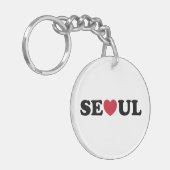 Seoul Love Heart Sleutelhanger (Voorkant Links)