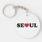Seoul Love Heart Sleutelhanger (Voorkant)