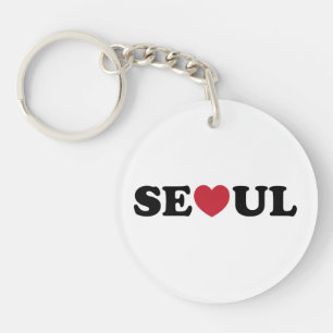 Seoul Love Heart Sleutelhanger