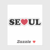 Seoul Love Heart Sticker (Vel)