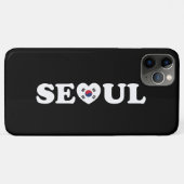 Seoul Love Heart Taegeukgi Flag Case-Mate iPhone Case (Achterkant (horizontaal))