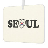 Seoul Love Heart Taegeukgi Flag Luchtverfrisser (Links)