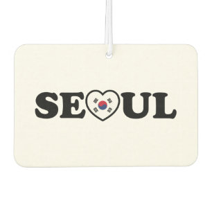 Seoul Love Heart Taegeukgi Flag Luchtverfrisser