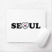 Seoul Love Heart Taegeukgi Flag Muismat (Met muis)