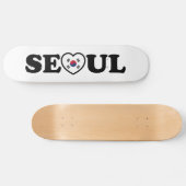 Seoul Love Heart Taegeukgi Flag Persoonlijk Skateboard (Horizontaal)