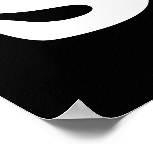 Seoul Love Heart Taegeukgi Flag Poster (Hoek)