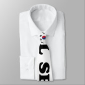 Seoul Love Heart Taegeukgi Flag Stropdas (Gebonden)