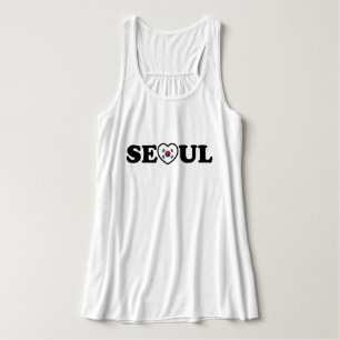 Seoul Love Heart Taegeukgi Flag Tanktop