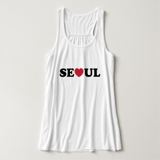 Seoul Love Heart Tanktop (Design voorkant)