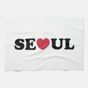 Seoul Love Heart Theedoek