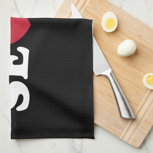 Seoul Love Heart Theedoek (Quarter Fold)