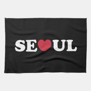 Seoul Love Heart Theedoek