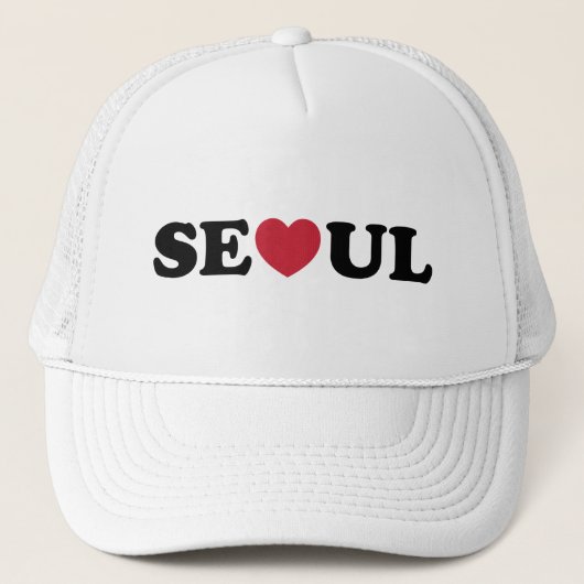 Seoul Love Heart Trucker Pet (Voorkant)