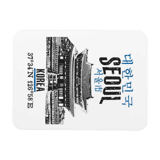 Seoul Magneet (Horizontaal)