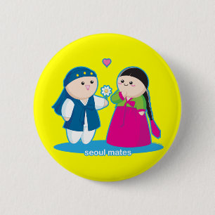 Seoul Mates Ronde Button 5,7 Cm