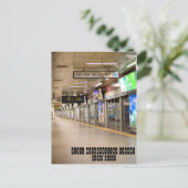 Seoul Metropolitan Subway in Zuid-Korea Briefkaart (Staand voorkant)