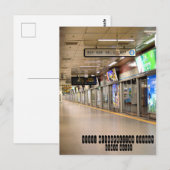 Seoul Metropolitan Subway in Zuid-Korea Briefkaart (Voorkant / Achterkant)