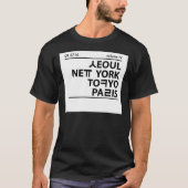 Seoul, New York, Tokyo, and Paris Essential T-Shir T-shirt (Voorkant)