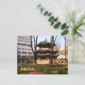 Seoul Pagoda Briefkaart (Staand voorkant)