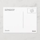 Seoul Pagoda Briefkaart (Achterkant)