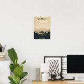  Seoul Reizen Poster (Thuiskantoor)