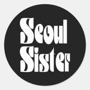 Seoul Sister Classic Round Sticker