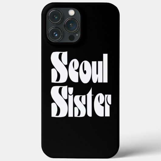 Seoul Sister Hoesje-Mate iPhone Case (Achterkant)