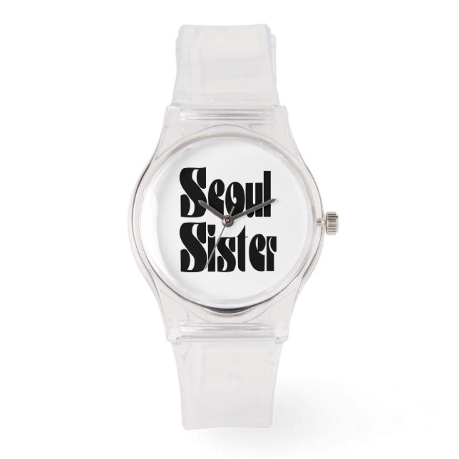 Seoul Sister Horloge (Voorkant)