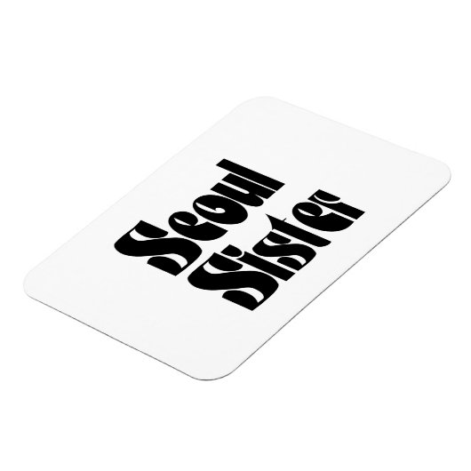 Seoul Sister Magneet (Linkerzijde)