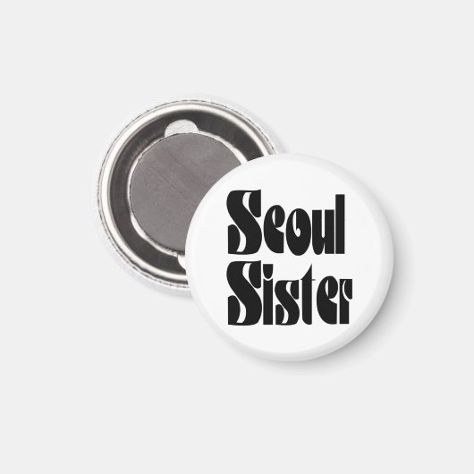 Seoul Sister Magneet (Voorkant / Achterkant)