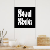 Seoul Sister Poster (Keuken)