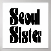 Seoul Sister Poster (Voorkant)