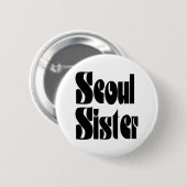 Seoul Sister Ronde Button 5,7 Cm (Voorkant /achterkant)
