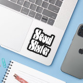 Seoul Sister Sticker (Laptop met iPhone)