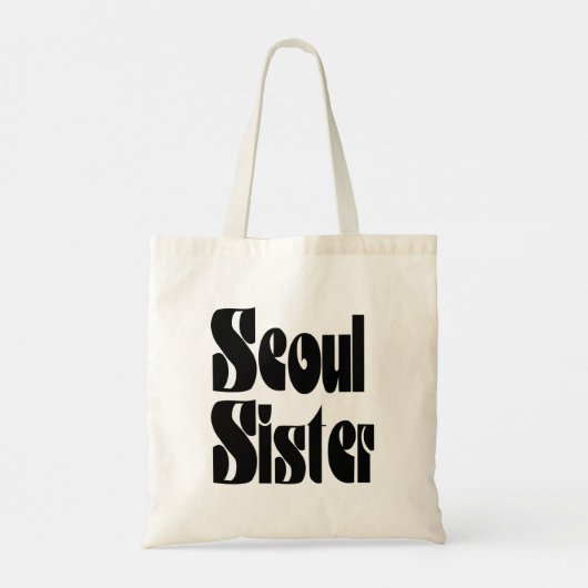 Seoul Sister Tote Bag (Achterkant)