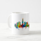 Seoul Skyline South Korea Koffiemok (Voorkant links)