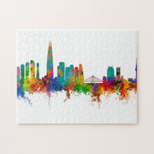 Seoul Skyline South Korea Legpuzzel