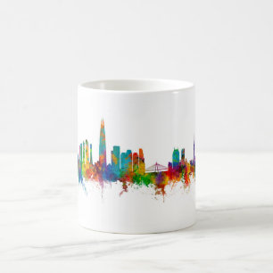 Seoul Skyline Zuid-Korea Koffiemok
