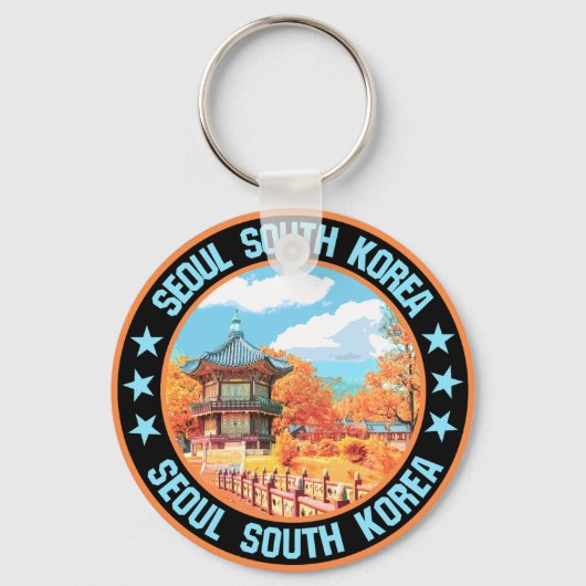 Seoul Sleutelhanger (Achterkant)