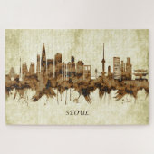 Seoul South Korea Cityscape Legpuzzel (Horizontaal)