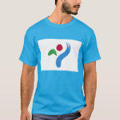 Seoul South Korea Flag T-Shirt (Voorkant)