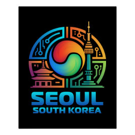 Seoul South Korea Perfect Poster