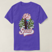 Seoul South Korea Ski logo T-shirt (Design voorkant)