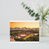 Seoul South Korea Skyline Briefkaart (Staand voorkant)
