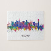 Seoul South Korea Skyline Legpuzzel (Horizontaal)