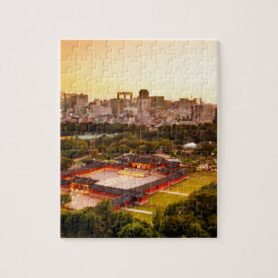 Seoul South Korea Skyline Legpuzzel