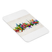 Seoul South Korea Skyline Magneet (Rechterzijde)