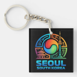 Seoul South Korea Sleutelhanger