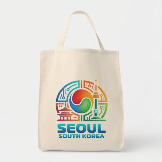 Seoul South Korea Tote Bag (Voorkant)