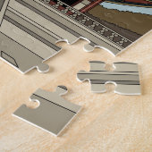 Seoul South Korea Travel Art  Legpuzzel (Zijkant)